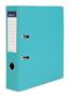 Lever arch file, 75 mm, A4, PP/cardboard, with metal shoe, VICTORIA OFFICE, turquoise